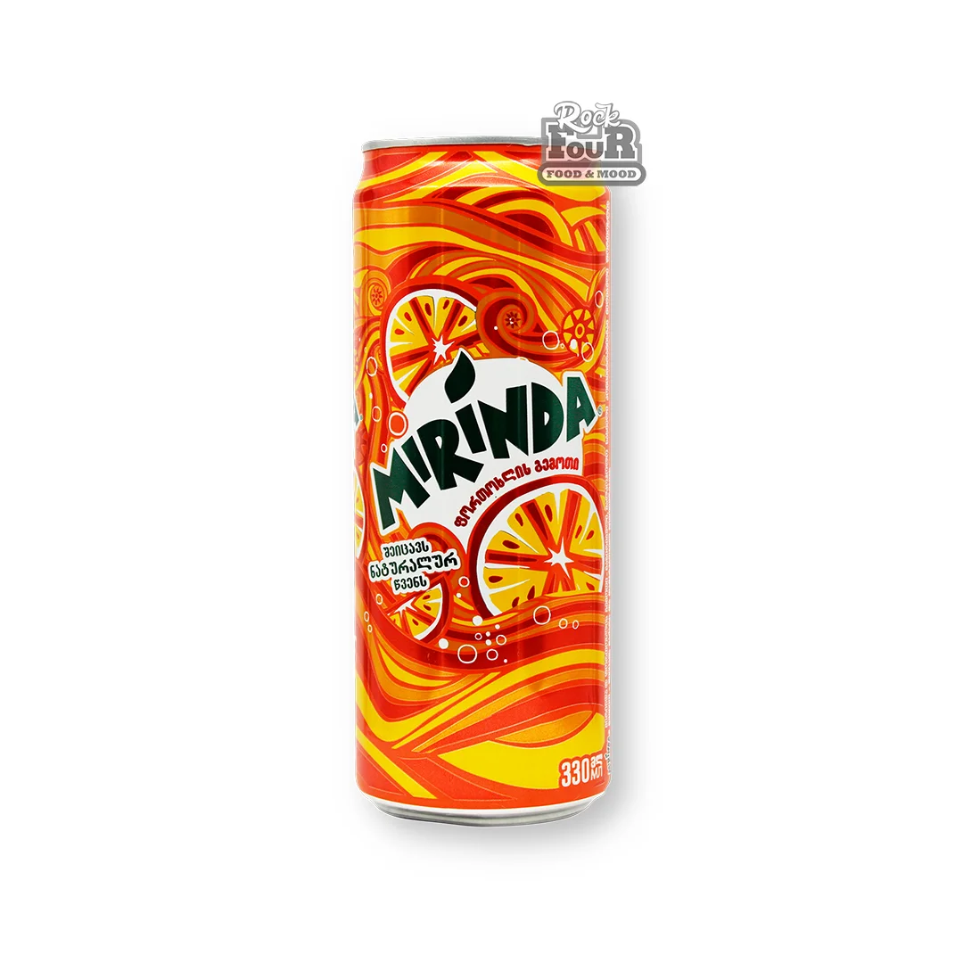 Напиток газированный со вкусом апельсина «Mirinda» 330мл